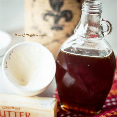 Rich Buttered Sugar Free Maple Syrup Nanas Little Kitchen