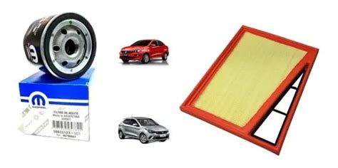 Kit Filtro Aire Y Aceite Fiat Argo Cronos Drive 1 3 Original