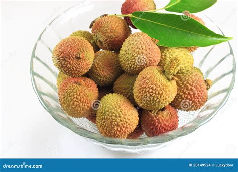 Lychee Fruit Stock Photo Image Of Lychee Pile Leaves 20149524