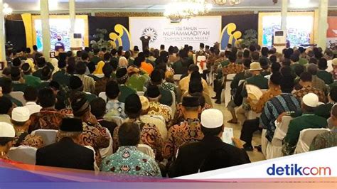 Wapres Hingga Politisi Hadiri Milad Ke 106 Muhammadiyah Di Solo