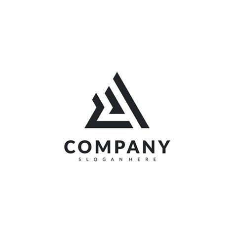 Premium Vector Triangle Logo