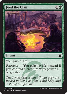 Temur Clan Cards - Magic Spoiler - Latest MTG Visual Spoilers