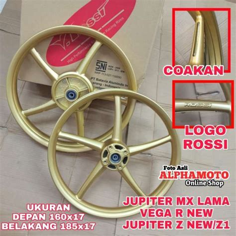 Promo Velg Racing Rossi Sanca Model Rcb Sp Jupiter Mx Lama Z Z New