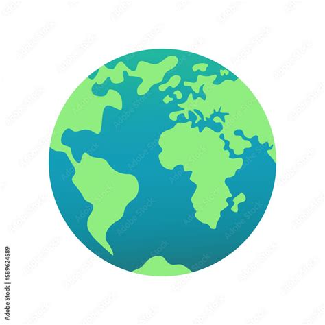 planet earth clipart isolated earth globe   white background