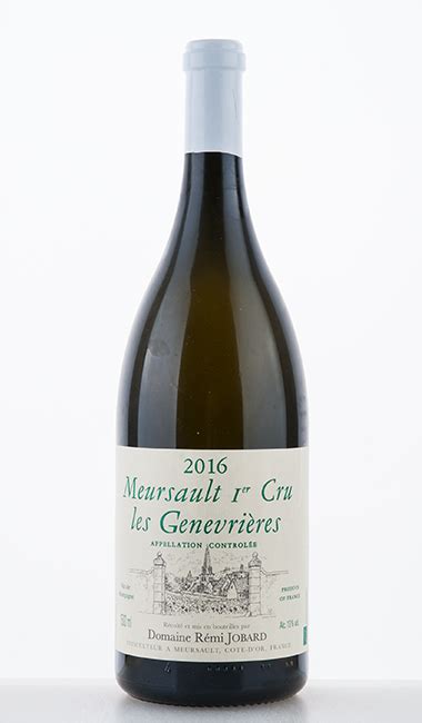 Meursault Er Cru Les Genevri Res R Mi Jobard Burgundy