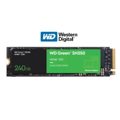 Unidad De Estado Solido Western Digital Green SN350 240GB NVMe M2 2280