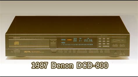 Denon Dcd Youtube