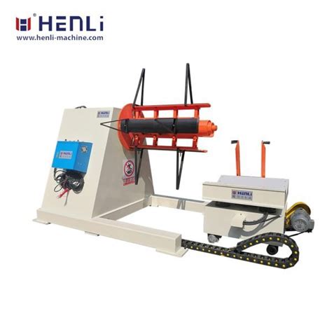 Steel Coil Unwinder Machine For Sheet Metal Unwinding Decoiler