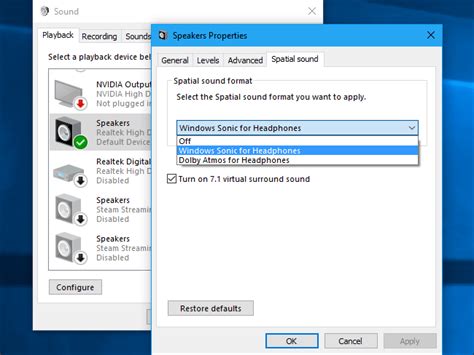 How To Turn On Spatial Sound In Windows Isoriver