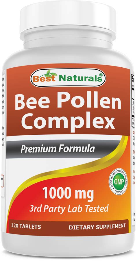 Ys Organic Bee Farms Bee Pollen 500 Mg 200 Capsules