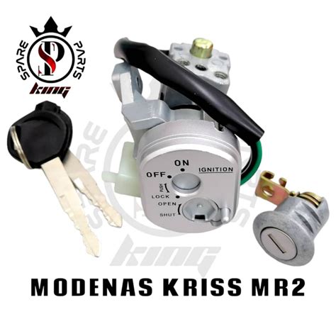 MODENAS KRISS110 KRISS 110 MR2 MAIN SWITCH SET MAIN SUIS KUNCI SET SUIS