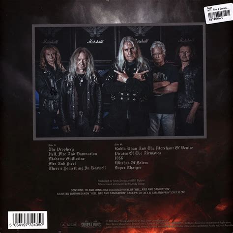 Saxon Hell Fire Damnation Box Set Vinyl Box Eu