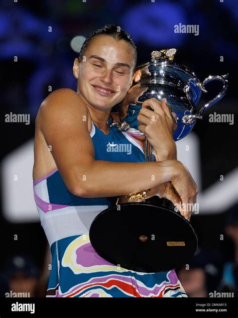 Januar Der Champion Der Australian Open Women Mit Samen