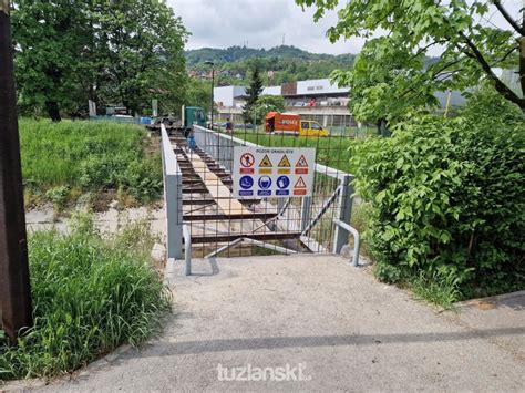 U Toku Radovi Na Sanaciji Pje A Kog Mosta Kod Gimnazije Me A Selimovi