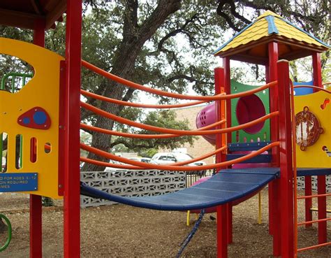 Playground Swinging Bridge Telegraph