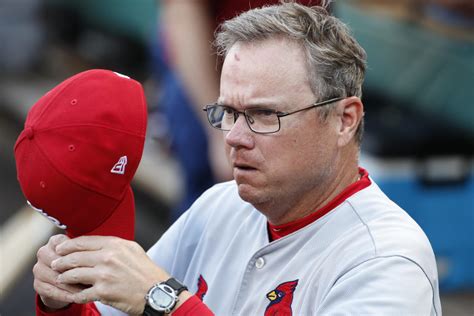 Mlb Fired Cardinals Manager Mike Shildt Finalist For Manager Of The