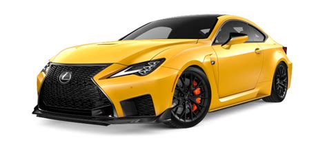 2022 Lexus RC F 2 Door RWD Coupe ColorsOptionsBuild