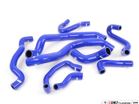 Forge FMKCA4B8BLu Silicone Coolant Hose Kit Blue