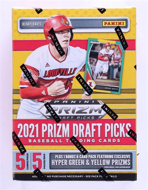 Panini Prizm Draft Picks Baseball Blaster Box With Packs