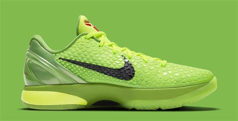 ‘Grinch’ Nike Kobe 6 Protro Releasing on Dec. 24 – The Elite