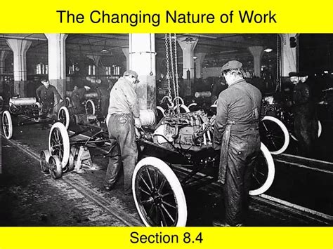 PPT The Changing Nature Of Work PowerPoint Presentation Free