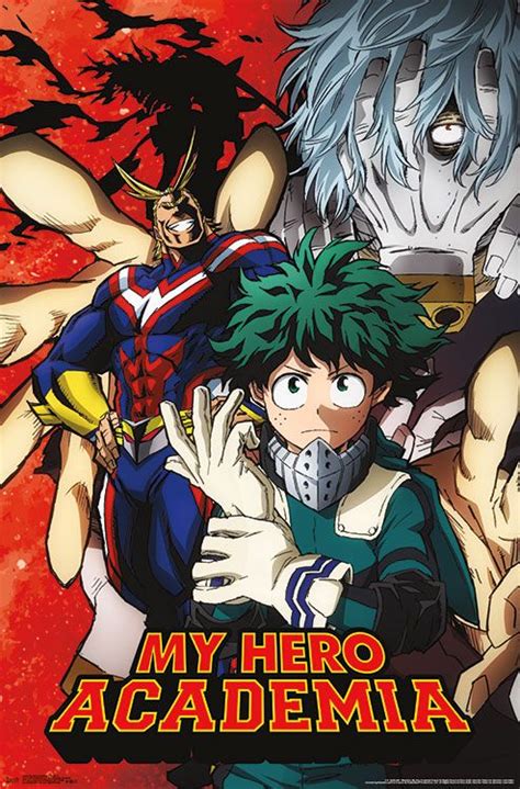 My Hero Academia Teaser 2 Wall Poster 22375 X 34