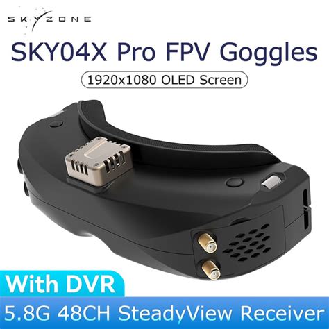 SKYZONE SKY04X PRO OLED 5 8G 48 канальный приемник Steadyview 1920X1080