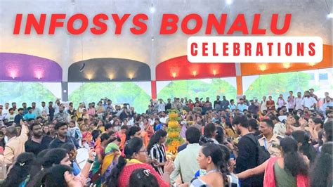 Infosys Bonalu Celebrations Bonalu Hyderabad Mr Rakesh Youtube