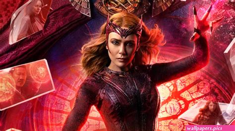 Marvel Scarlet Witch Red Wallpapers Wallpapers Pics