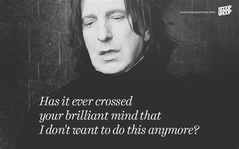 20 Quotes By Snape The Harry Potter ‘villain That We All Grew To Love