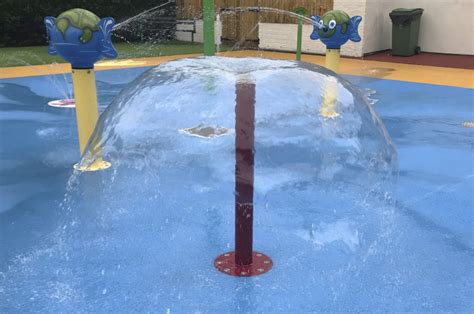 New Features In Shrewsbury Quarry Splash Park Ray Parry Playgrounds