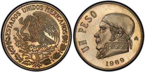 Peso Pattern Morelos Copper Nickel M Xico Numista