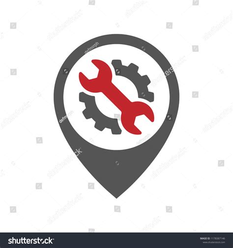 Car Repair Service Diagnostic Logo Template Stock Vector Royalty Free