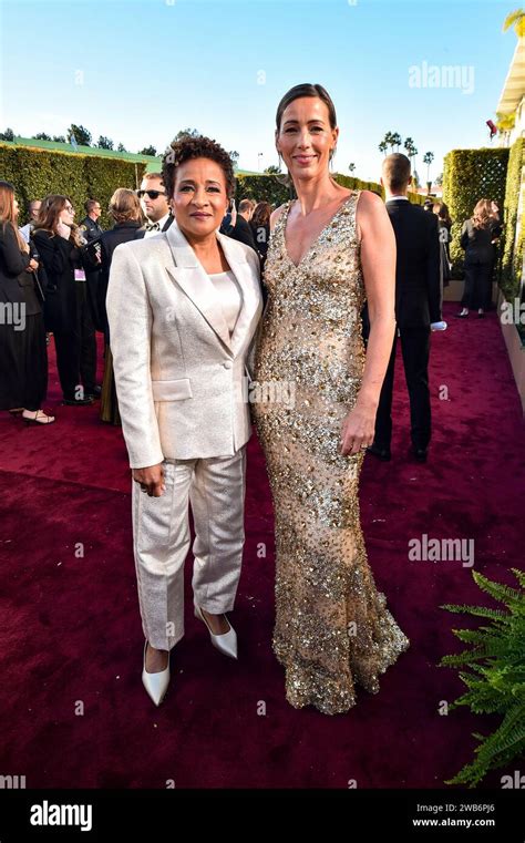 Beverly Hills United States 07th Jan 2024 Wanda Sykes And Alex