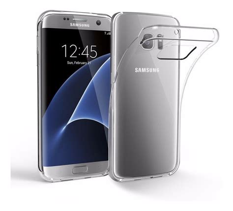 Samsung Galaxy S Edge Funda Protectora Lujo Transparente