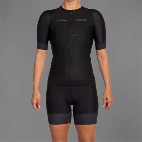 Camisa Ciclismo Woom Carbon Black Legend Feminina Woom Loja