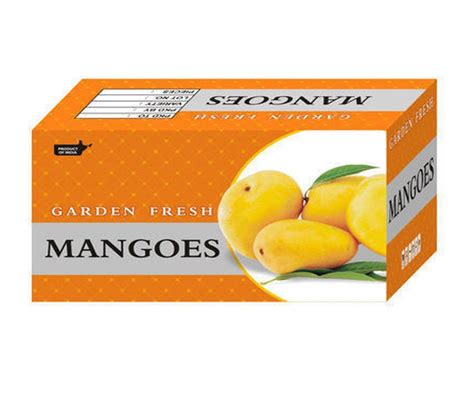 Double Wall Ply Mango Packing Corrugated Paper Box Kg At Rs