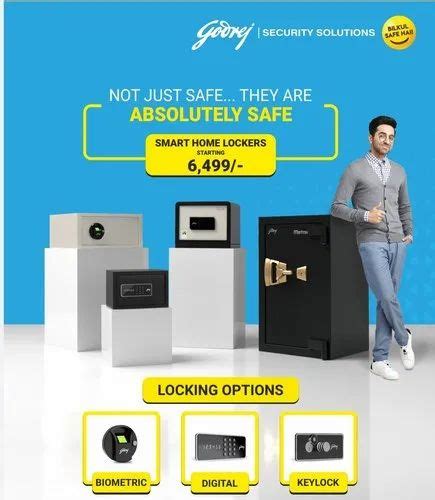 Multiple Digital Lock Godrej Safe Lockers, For Industrial, No Of ...