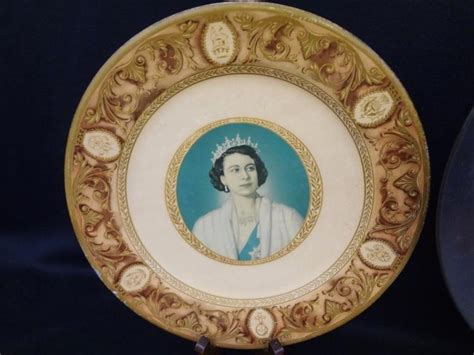 Sold Price 9 Queen Elizabeth Ii Coronation Tin Plates July 3 0117