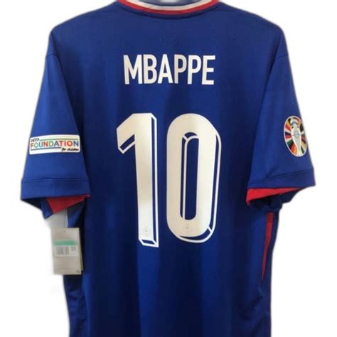 Jual Kylian Mbappe France National Team Home Jersey Euro