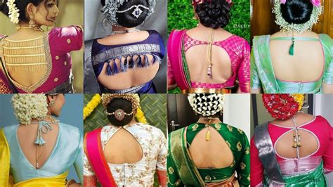 Pattu Saree Blouse Design Back Neck Pattu Saree Blouse Design New Modelpattu Saree Blouse