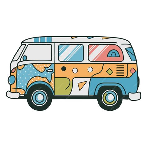 Premium Vector Van Drawing Design Graphics Illustration Clipart Eps