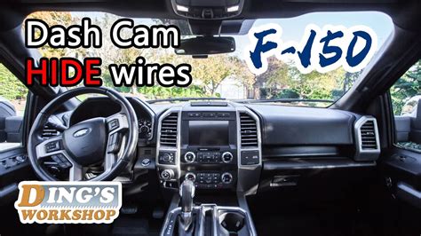 Ford F Dash Cam Install How To Hide Dash Cam Wires On F