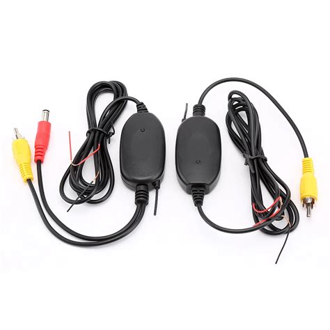 24 Ghz Wireless Rear View Camera Rca Video Transmitter And Receiver Kit