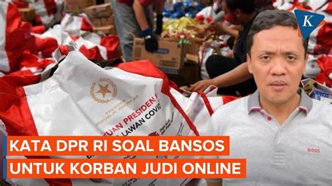 Komisi Iii Dpr Fraksi Gerindra Setujui Pemberian Bansos Untuk Korban