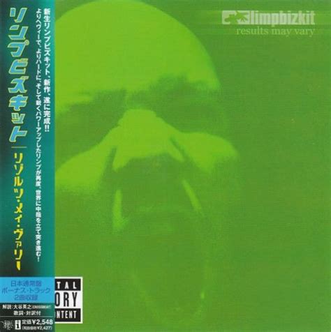 Limp Bizkit Results May Vary Cd Album 2003 R6748457 Discogs