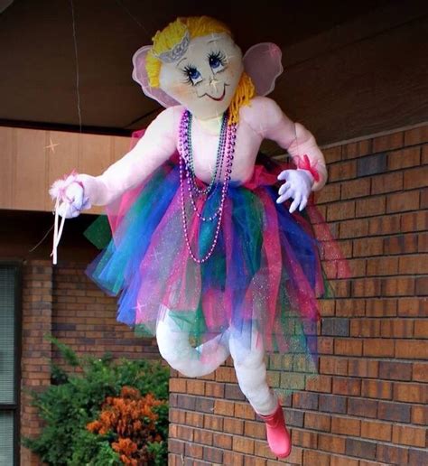 A Tooth Fairy I Made For Halloween Scarecrow Contest For The Dental Office Scarecrow