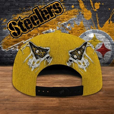 Steelers Custom Adjustable Hat Us Sports Nation