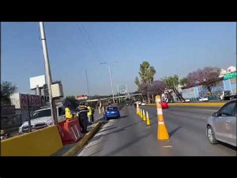 Implentan Carril Reversible En Circuito Interior Youtube