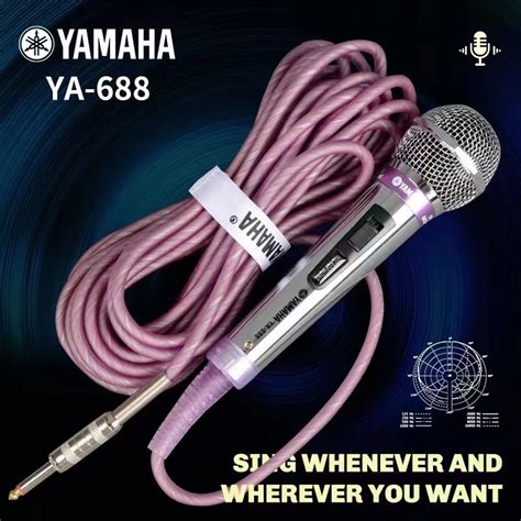 Yamaha Hi Sensitivity YA 688 Professional Legendary Vocal Dynamic